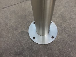 stainless steel bollard